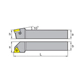 Threading Tool Holder (external)SWR/L SWL1616H16 2525M16 2525M22 4040S22 - Makotools Industrial Supply Tools for Metal Cutting